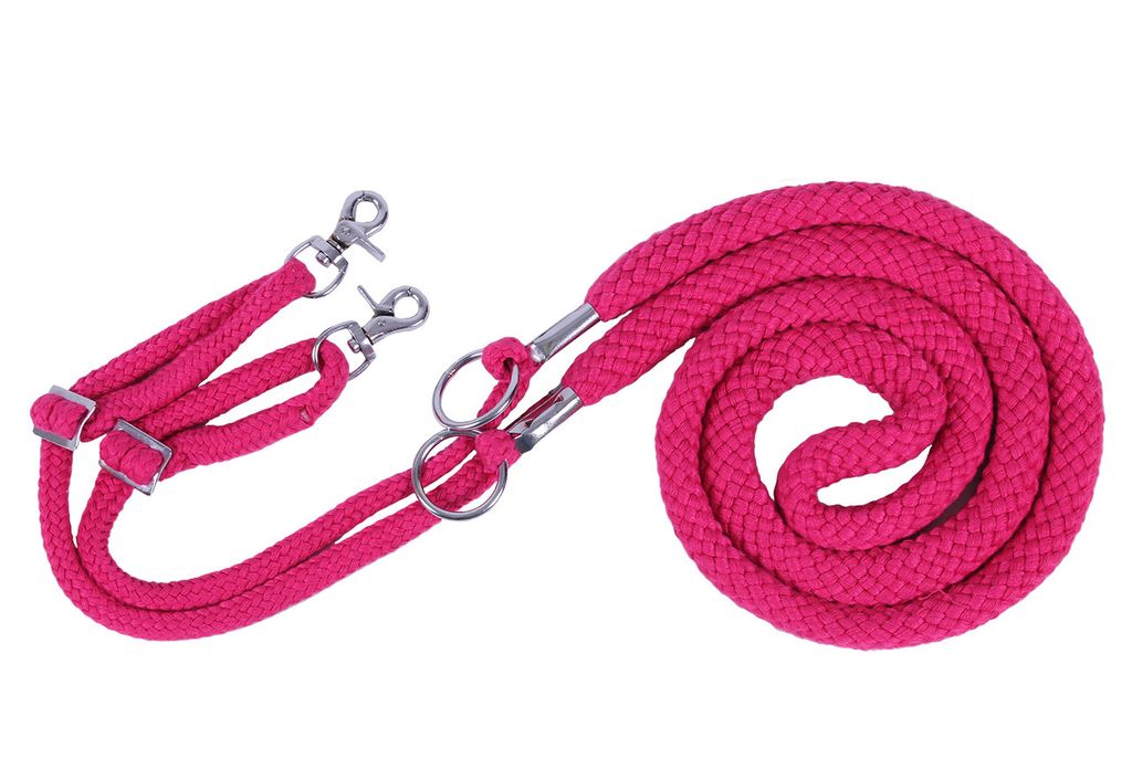 QHP Longierhilfe, Größe:XL, Farbe:fuchsia
