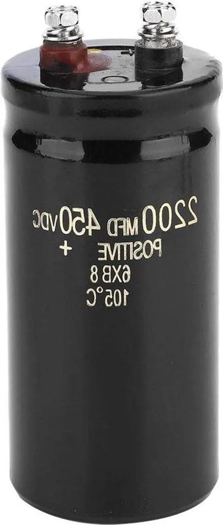 Condensateur 450V 2200µF anti-surtension pour protéger vos circuits