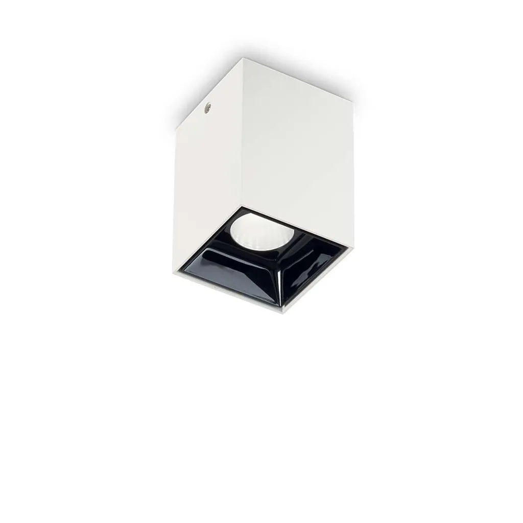 Plafonnier LED Nitro Carré 10W Blanc à Flux Lumineux Haute Performance