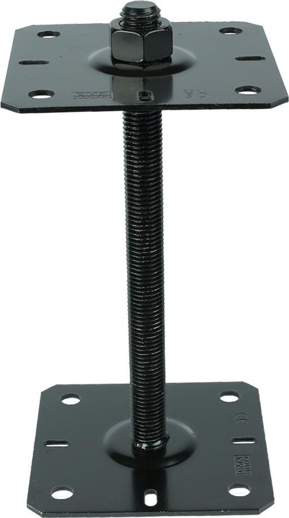 Support de poteau ajustable Noir M20 pour poteau de 10 x 10 Image du produit 
