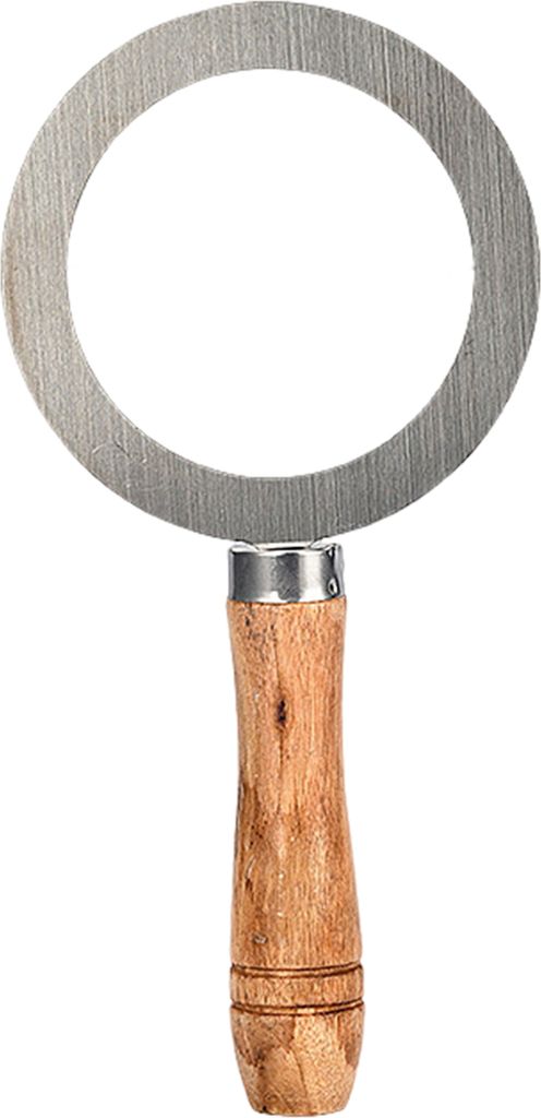 Edelstahl-Backbecherring mit hitzebeständigem Holzgriff, Milchteebecher-Abdeckung, Randdichtung für Dessert, Bubble Tea, geröstete Milch, DIY-He...