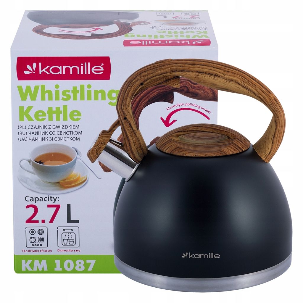 Wasserkocher Mit Edelstahlpfeife 3,0 L