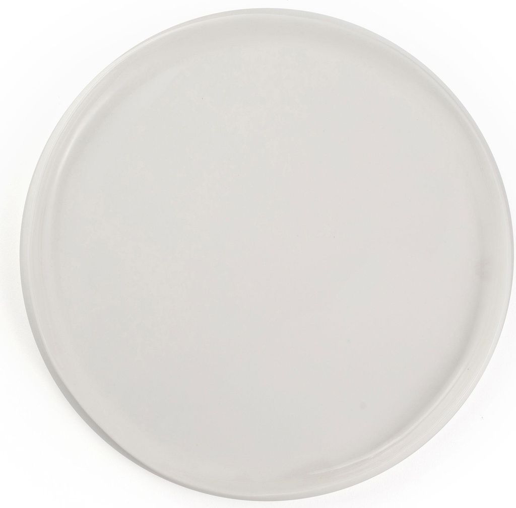VERLO ETER CLOUD Speiseteller 29 cm – Flacher Teller in Elfenbeinfarbe, Elegantes Modernes Design, Hochwertige Keramik, Ideal für Frühstück, V...