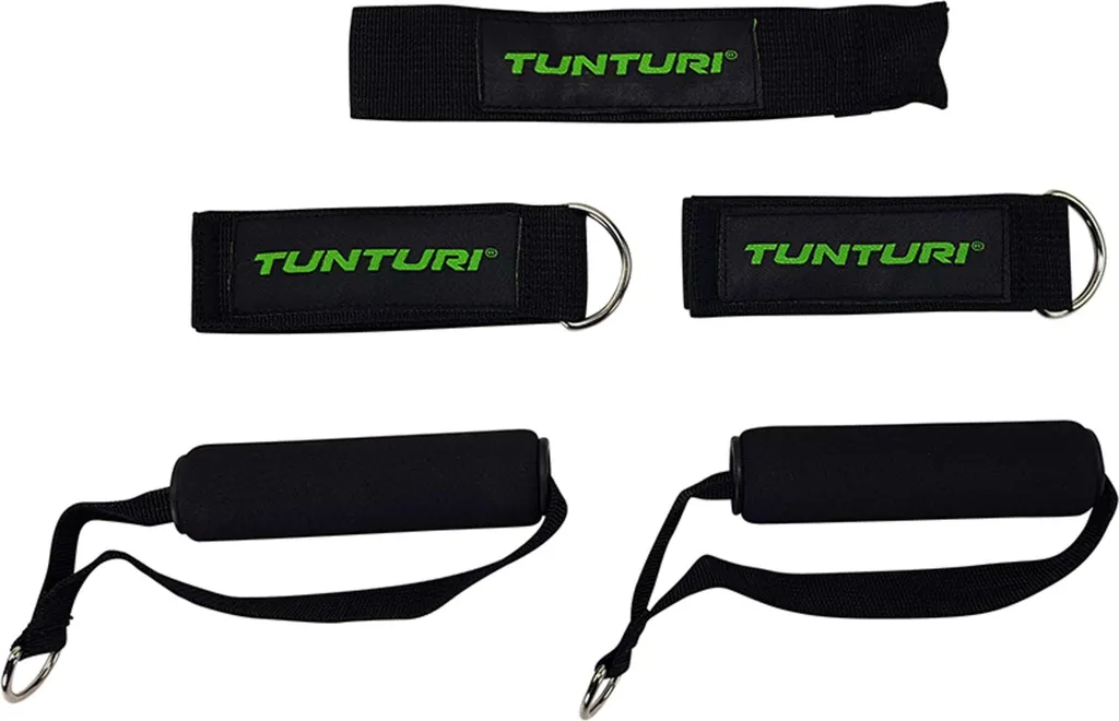 Kit Elastique Tunturi : Tubes Résistance pour Renforcement sans Douleur