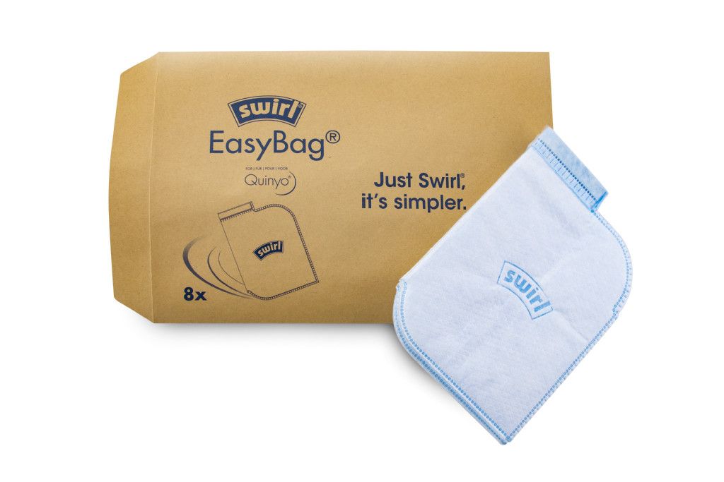 SWIRL - Staubsauger beutel Quinyo Everlast Easybags - 8 Stück - 6772734