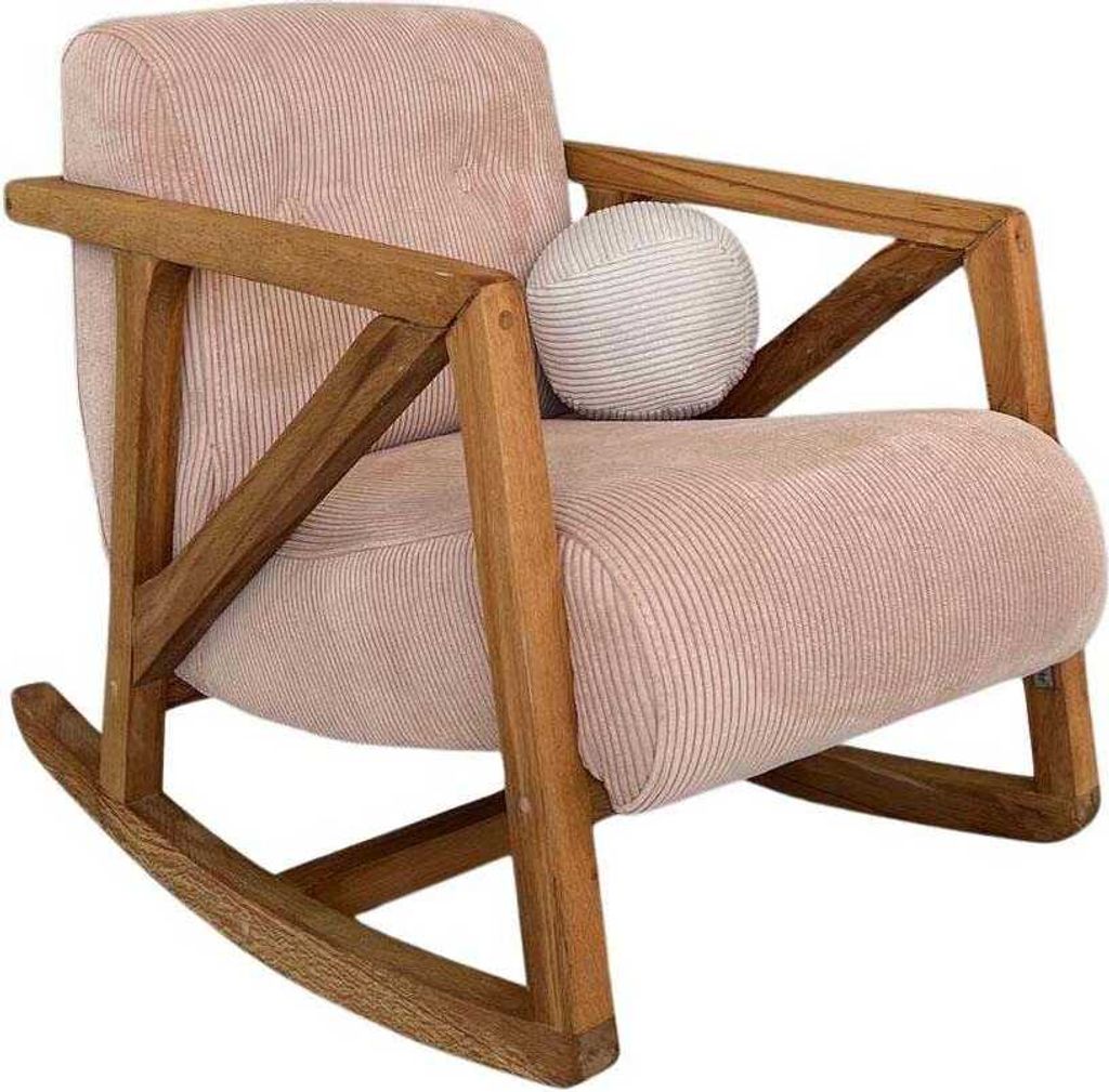 Hanah Home, NiniMini - Pink, křídlové křeslo, 100 % habrové Obrázek produktu 6