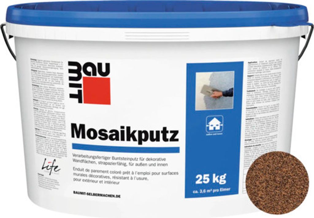 Baumit Mosaikputz M314 Ararat gebrauchsfertiger Produktbild 