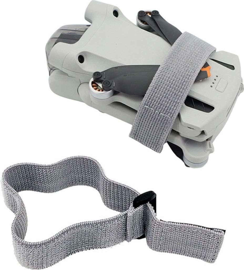 Für DJI Mini 3 Pro Elastische Nylon Propeller Fixierung Schutz Band Zubehör Grau