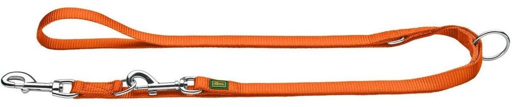 HUNTER Verstellbare Hundeführleine, orange, 3-fach Produktbild 