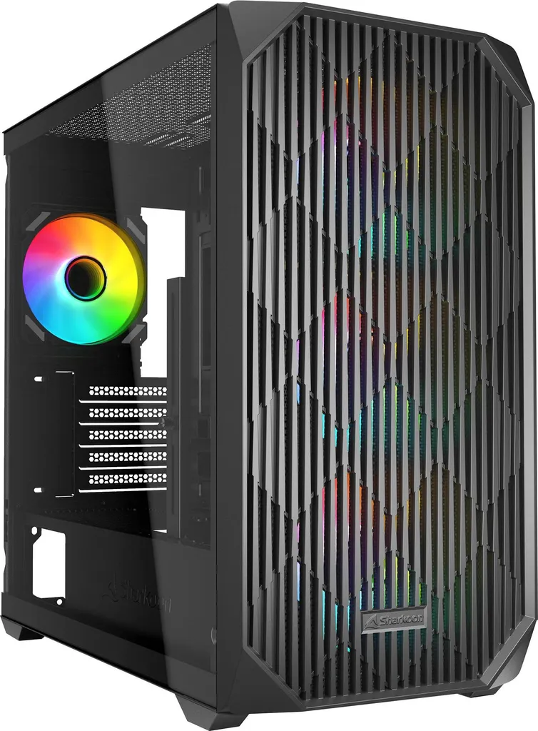Sharkoon MK3 RGB Black: Il Miglior Rapporto Qualità-Prezzo Micro-ATX