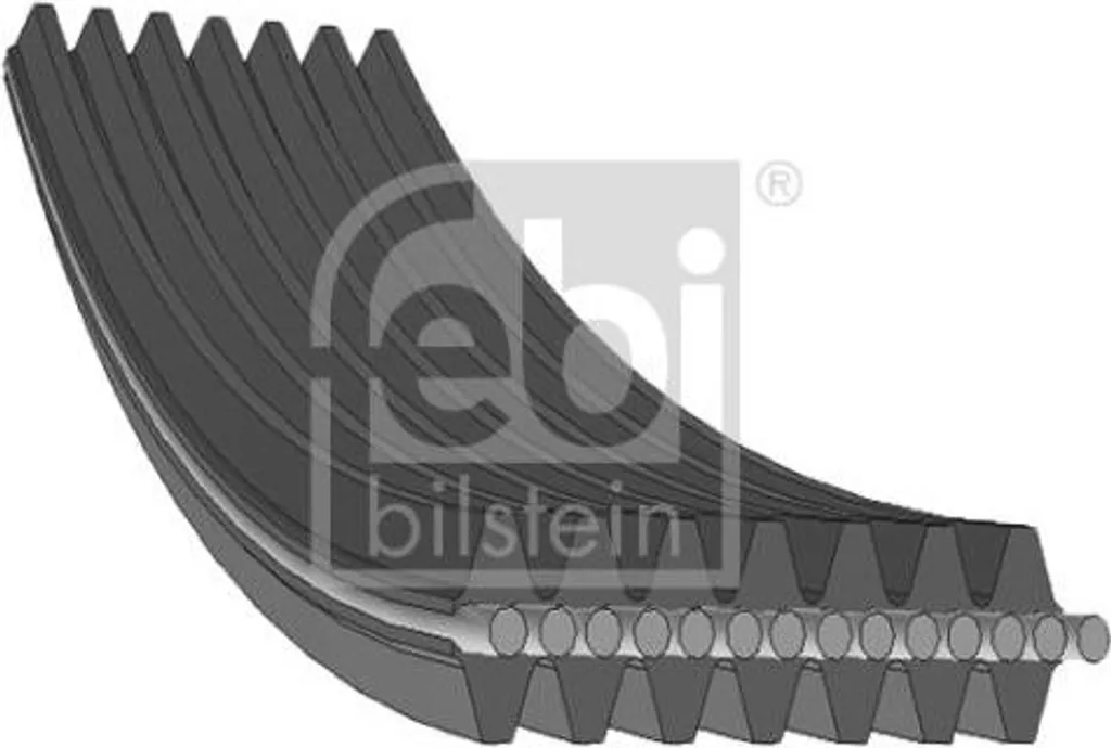 Courroie accessoire crantée FEBI 34464 pour VW Transporter IV et T4