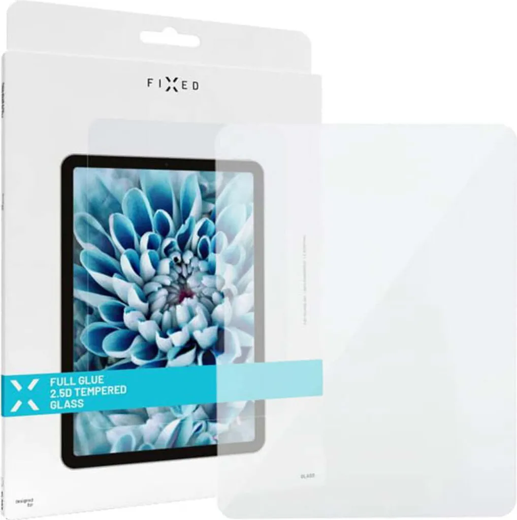 Vetro temperato per iPad Air 13" 2025 / 2024, copertura completa armatura fissa 2.5D, trasparente