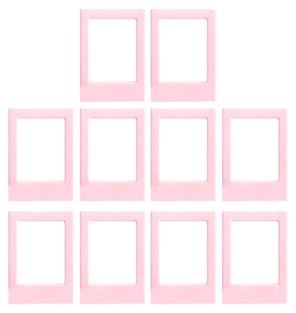 10 magnetische Bilderrahmen für Fujifilm Instax Mini Filme, Bilderrahmen, Kühlschrankmagnet, 3-Zoll-Mini-Fotohalter, Dekoration