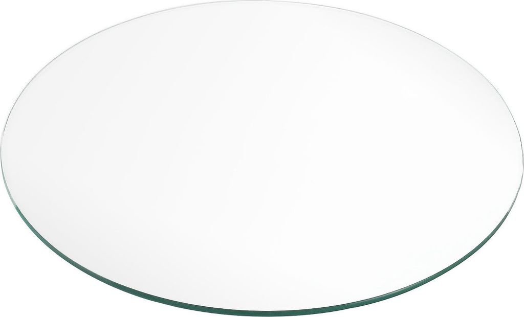 Glasplatte TERRY 60cm Rund 6mm Gehärtetes Glas Produktbild 