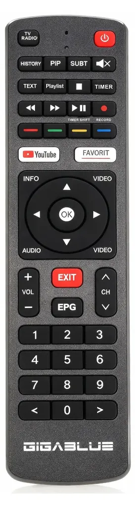 Décodeur Satellite et TNT GigaBlue 4K PRO pour Streaming et TV HD - 12