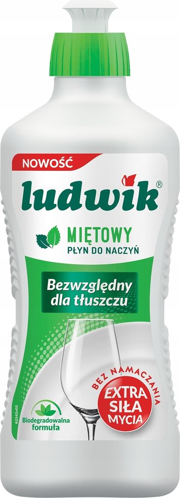 Ludwik Spülmittel mit Minzduft 450 ml Produktbild 