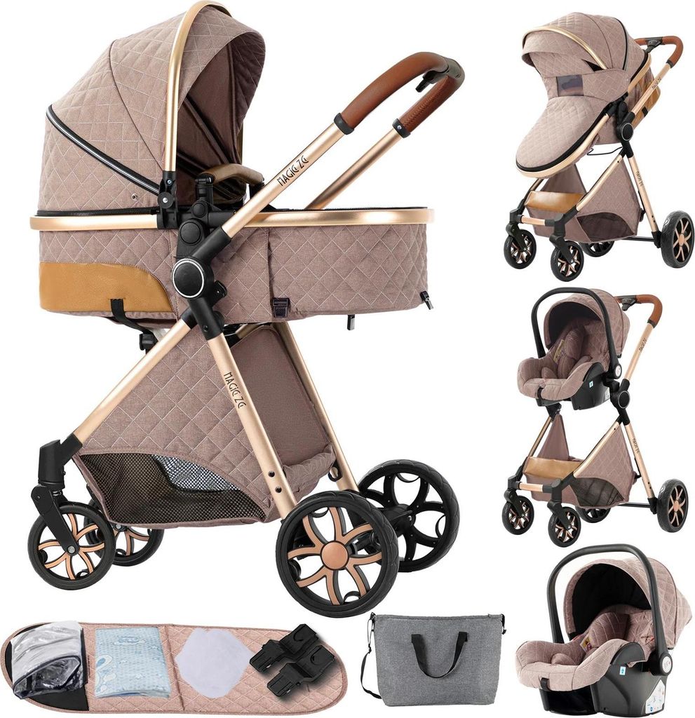 Babyttrage, 3-in-1 Vielseitigkeit, leicht und einfach zu Produktbild 