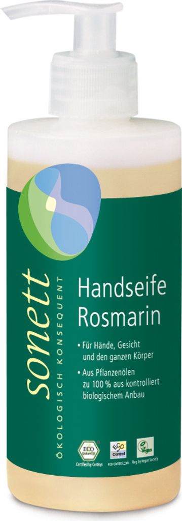 Sapone per le mani al rosmarino 0,3 l Immagine del prodotto 