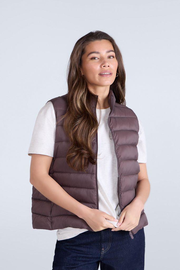 Animal - "Light Cosi" Weste für Damen MW3822 (46 DE) (Violett)