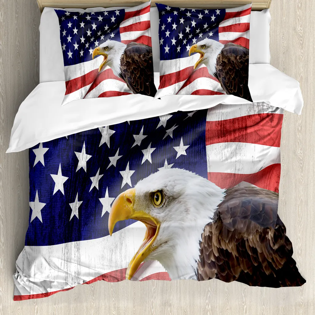ABAKUHAUS Giorno dell'Indipendenza Tovaglia rotonda, American Patriotic, Tovaglia rotonda per sala da pranzo Decorazione cucina