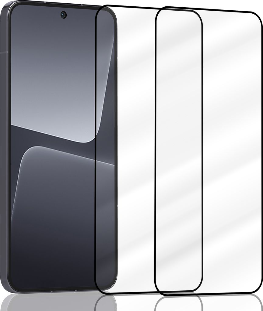 2-Pack Xiaomi 13 Displayschutzfolie – gehärtetes Glas 9H – Sup Qualität 3D