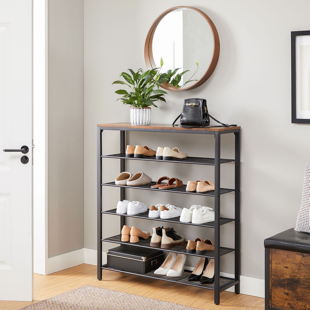 VASAGLE Schuhregal Schuhschrank Schuhablage mit 5 Produktbild 6