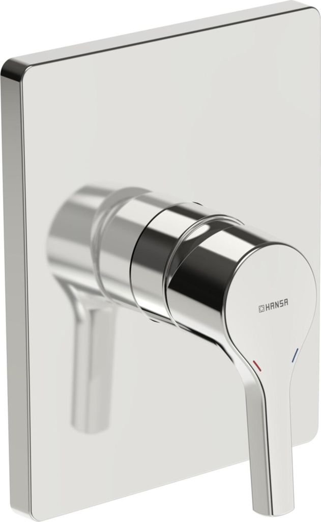 HANSA HANSAPALENO Duscharmatur, Einhebelmischer für Unterputz-Einbaukörper, chrom, 80519001