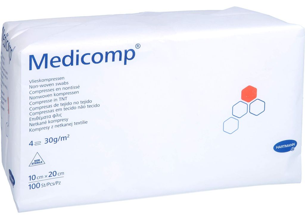 MEDICOMP UNSTERIL 10X20CM, 100 St COM Image du produit 
