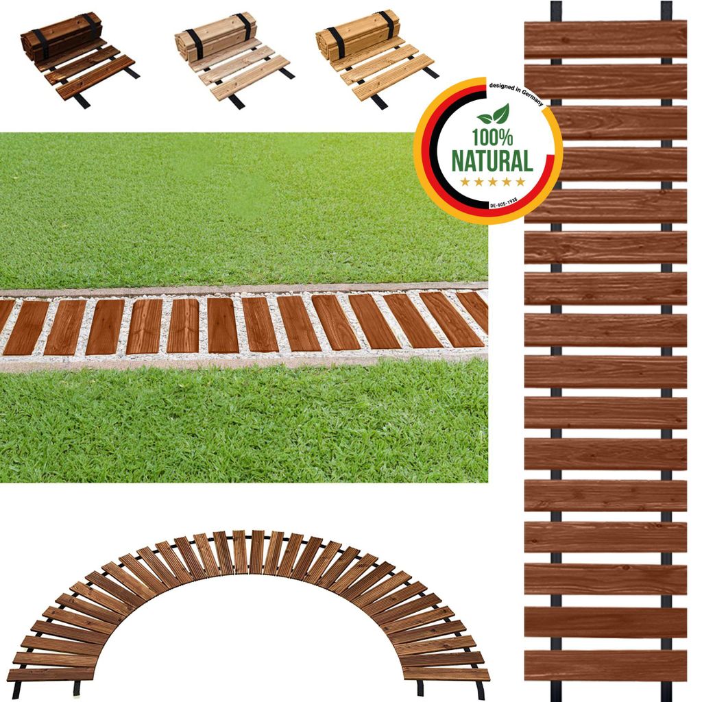 Floranica zahradní chodník ze 100% dřeva, 30 cm x 1 m, Obrázek produktu 