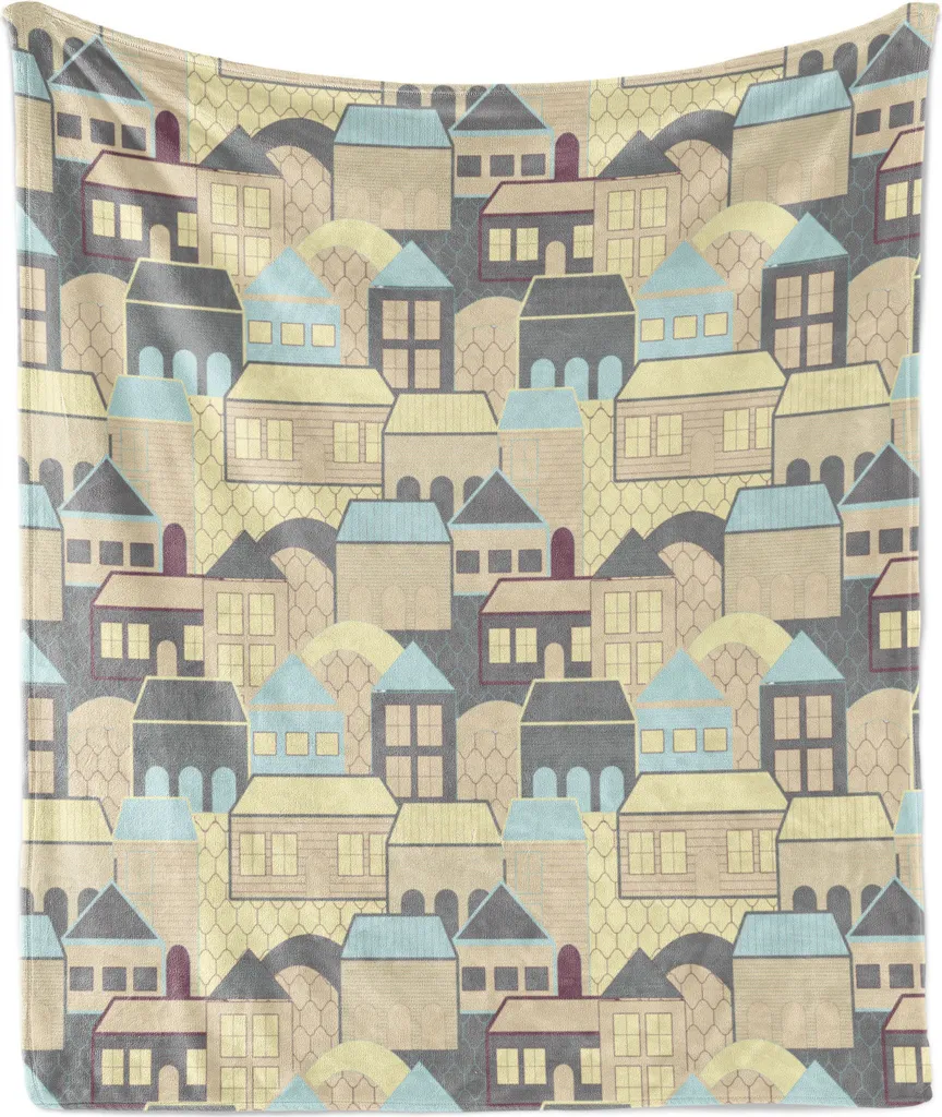 Idea Regalo: Coperta ABAKUHAUS Flanella Vintage 125x175 Morbidissima