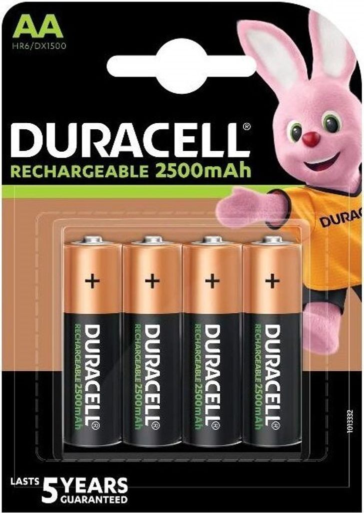Wiederaufladbare AA Batterien (4 Stück)