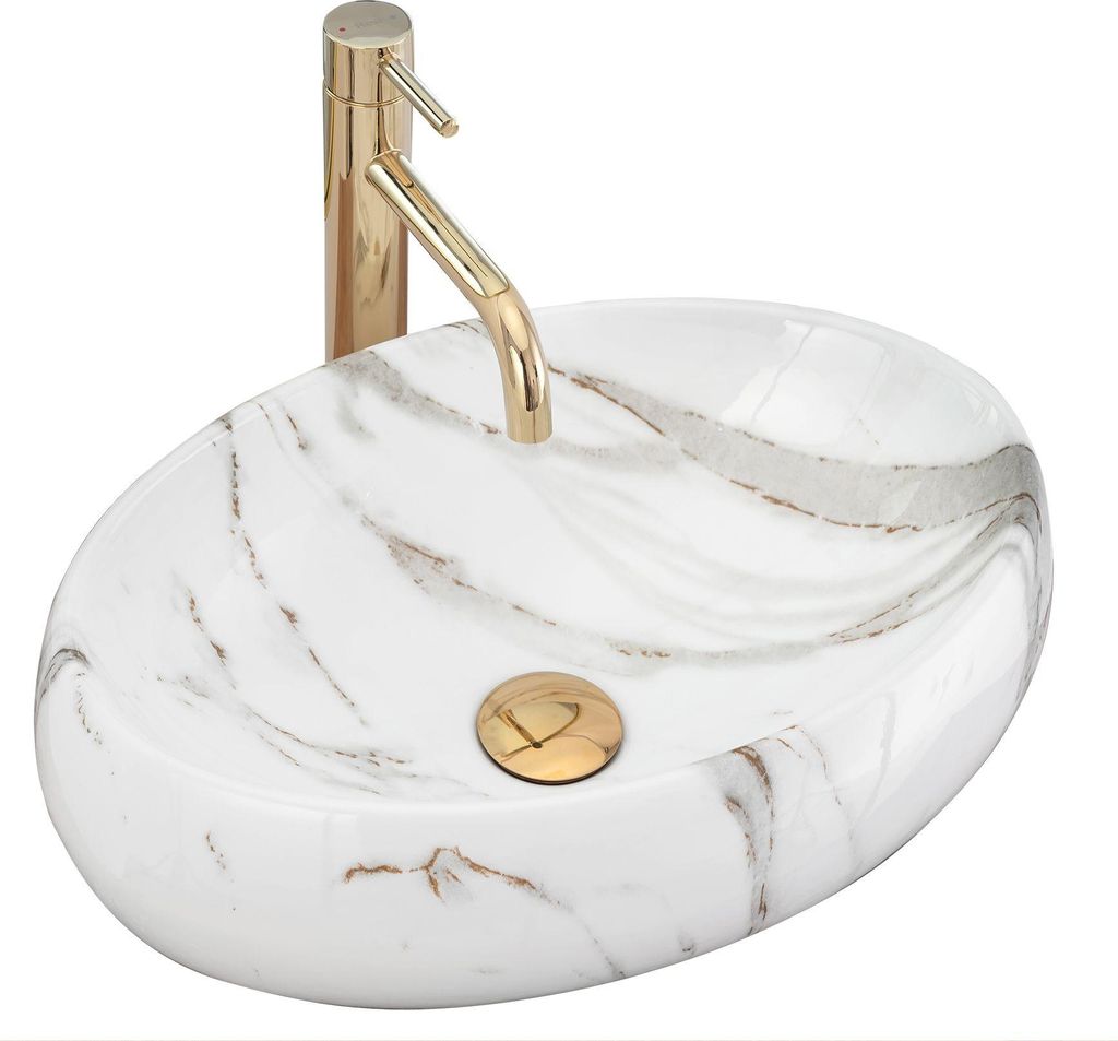 Lavabo da Appoggio Rea Linda Lava Immagine del prodotto 