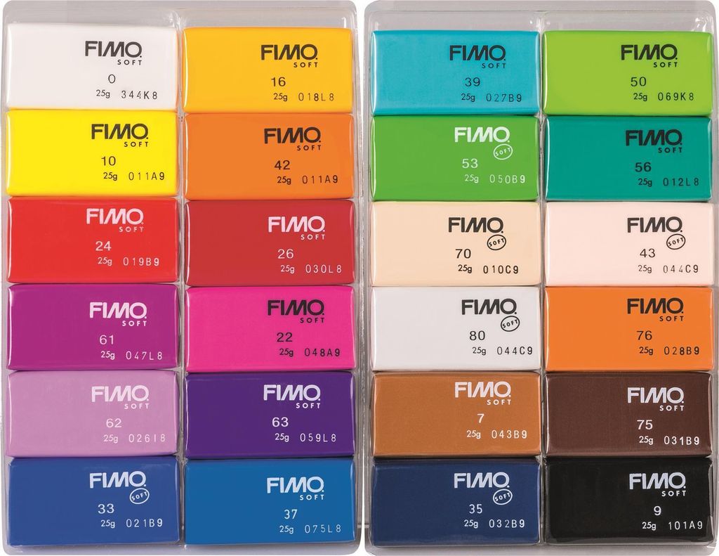Staedtler FIMO 8023 C, Modelárska hlina, Rôzne farby, Obrázok produktu 