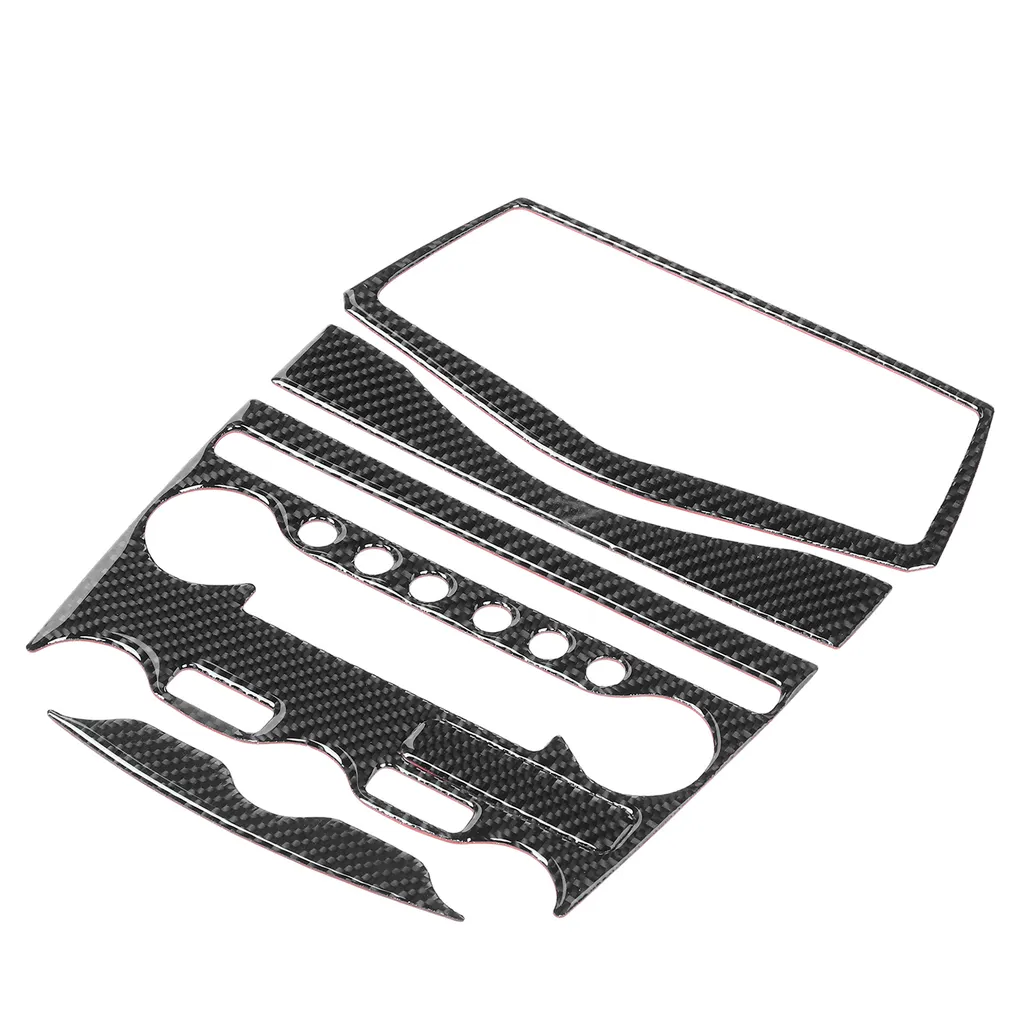 Couvre Panneau CD Console en Fibre de Carbone pour Nissan 370Z Z34 09-20