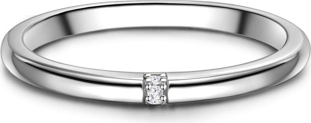 Glanzstücke München Ring Sterling Silber Zirkonia "50080292" 54