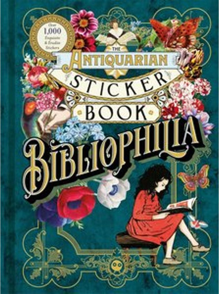 The Antiquarian Sticker Book: Bibliophilia Obrázok produktu 