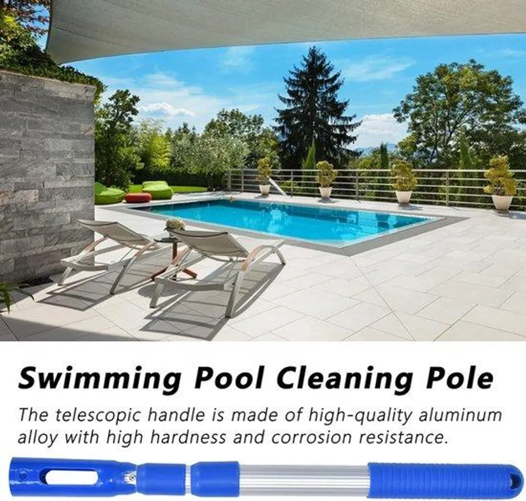 Perche piscine anti-corrosion : finissez-en avec les manches qui cassent