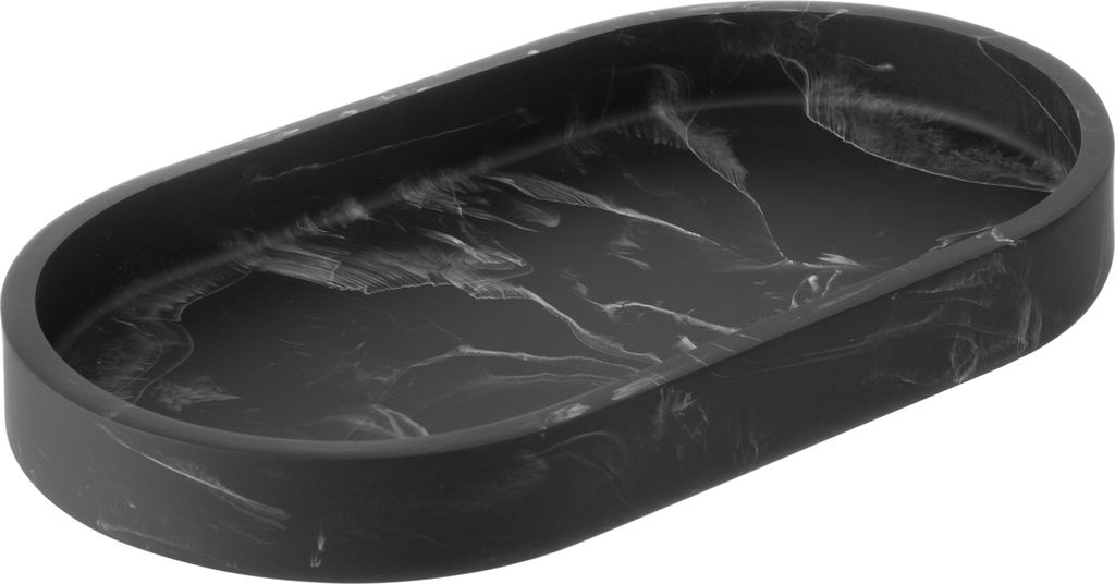 IDesign Make-up-Tablett, 2er-Set, Transparent – Erweiterbar Von 28,6 Auf 43,2 Cm | Für Schubladen-Organisation
