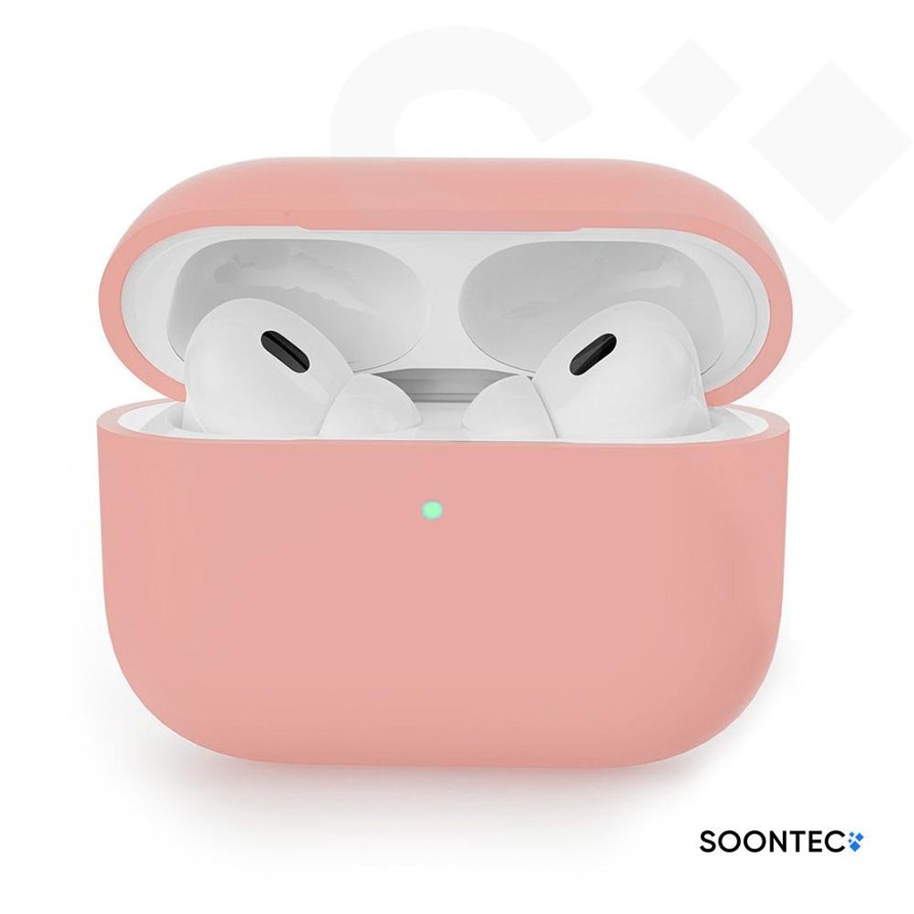 SOONTEC Kopfhörer-Schutzhülle Rosa SOONTEC Hülle für AirPods Pro 3. Generation Case