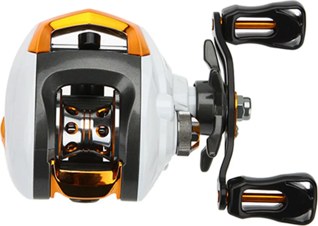 Moulinet Casting 12+1 Roulements Inox et Système de Frein Magnétique 10kg