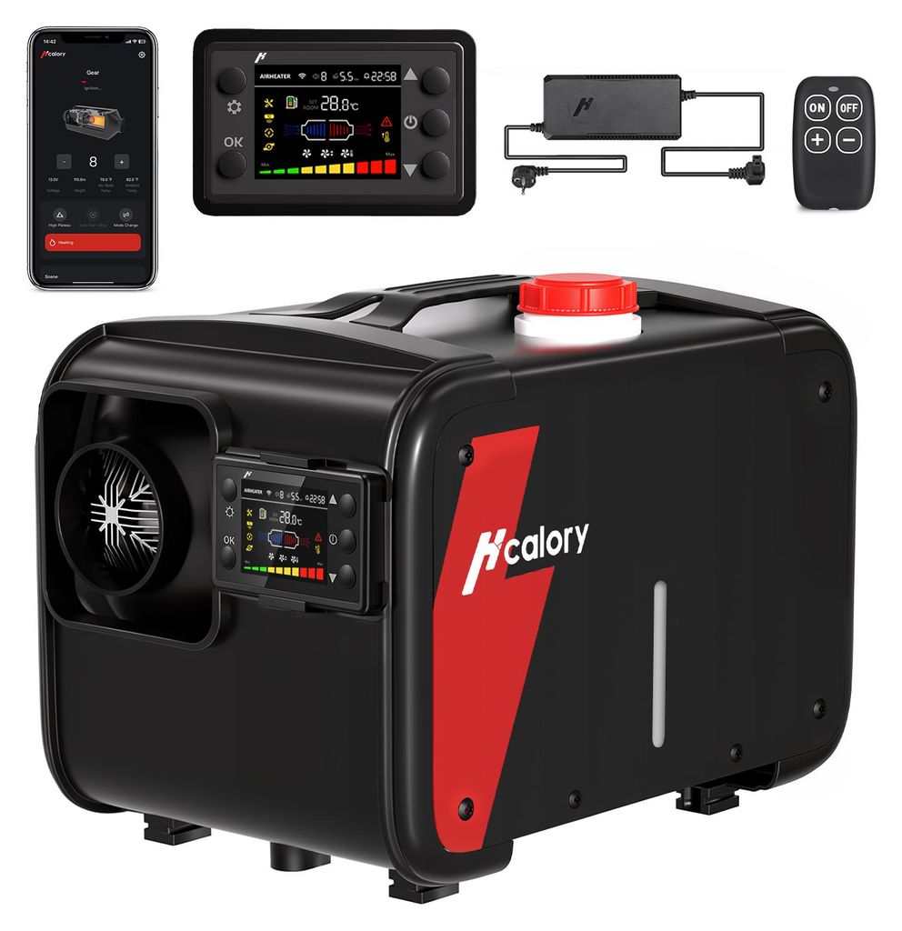 HBH-3, 8 kW, dieselový stojanový ohrievač, 12/24 V DC a Obrázok produktu 