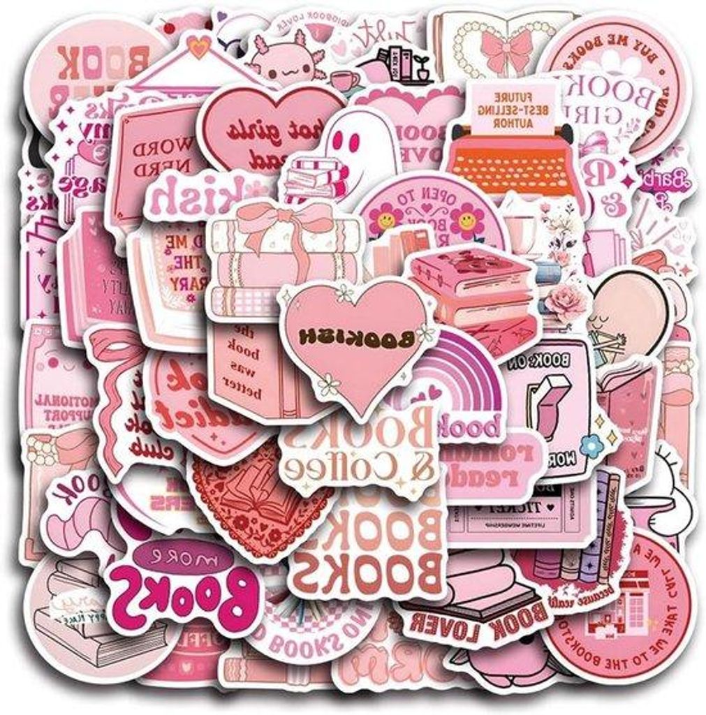 60 Stück selbstklebende Scrapbooking-Design-Sticker - Für Laptop, E-Reader, Smartphone, Tasse, Kiste
