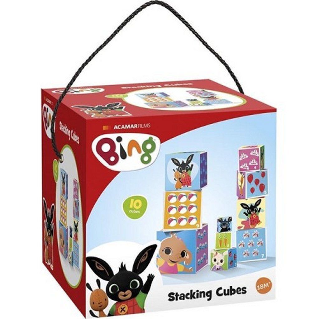 Bing Stacking Cubes, 2 lat(a), 10 szt., Karton Zdjęcie produktu 