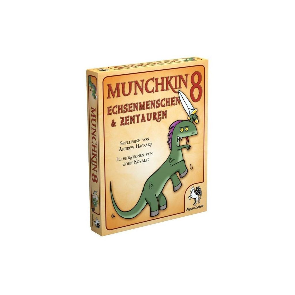 Pegasus Munchkin 8: Echsenmenschen & Zentauren, Gra Zdjęcie produktu 