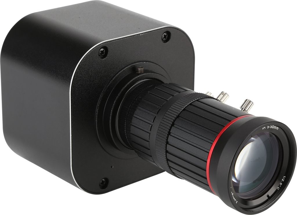 4K HD USB-Kamera 10-fach optischer Zoom 5-50 mm variables Objektiv 8 MP Mini-Webcam mit Mikrofonen 1920 x 1080 bei 60 fps manueller Fokus mit 2 Bil...