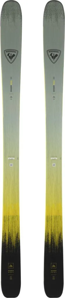Ski Rossignol Sender Soul 102 Open jaune 172 cm pour le freeride