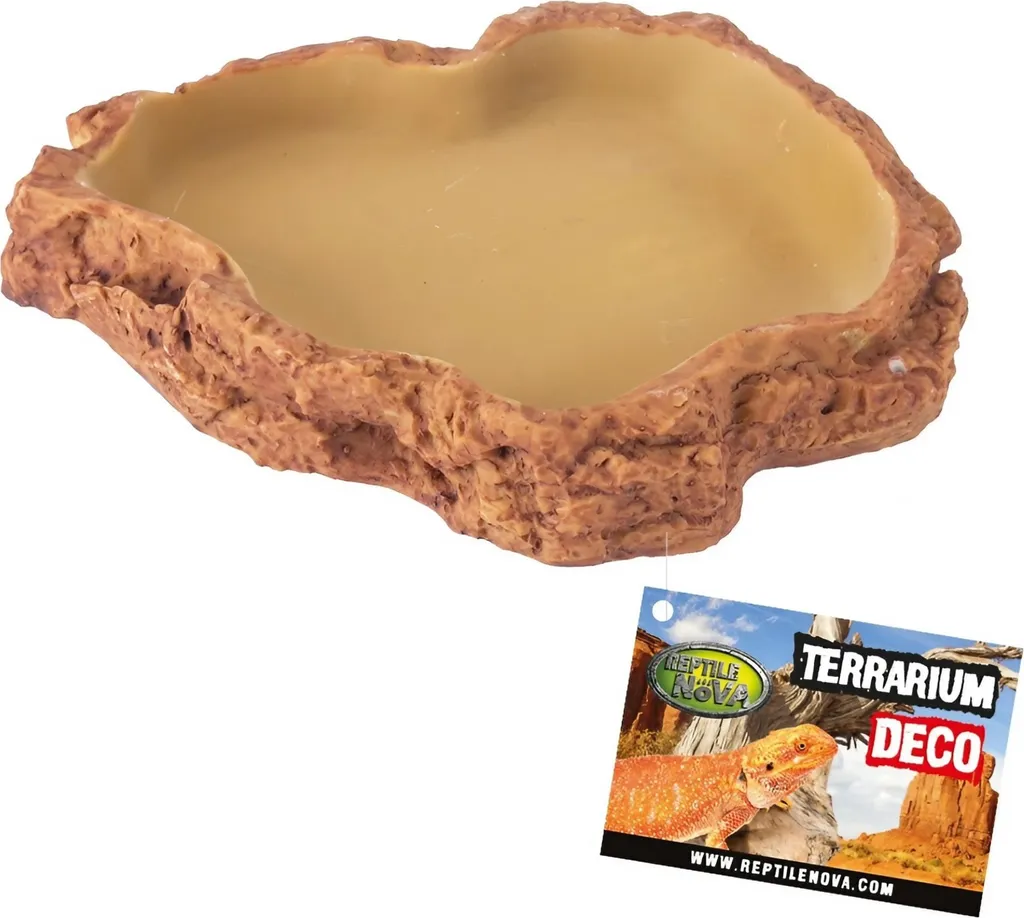 Mangeoire Reptile Nova anti-renversement pour nourriture et eau L 19cm