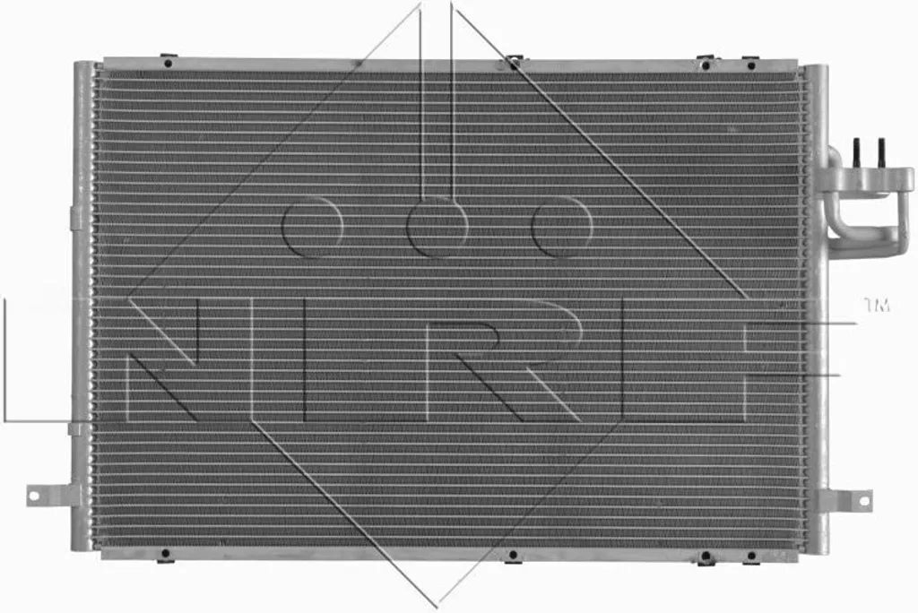 Condenseur de clim Kia Carens II FJ, pièce NRF 350008 qualité origine OE