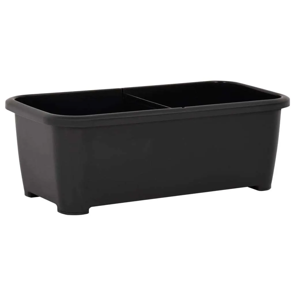 Carré potager surélevé en plastique résistant 77 cm pour Balcon - 5