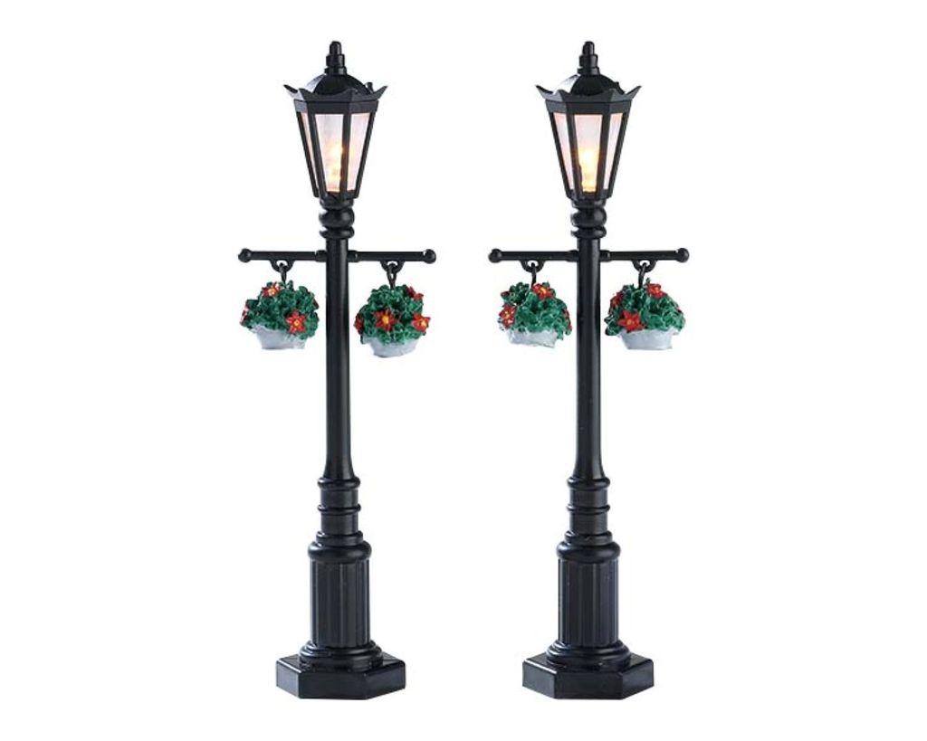 LEMAX Old English Lamp Post | Set Of 2
